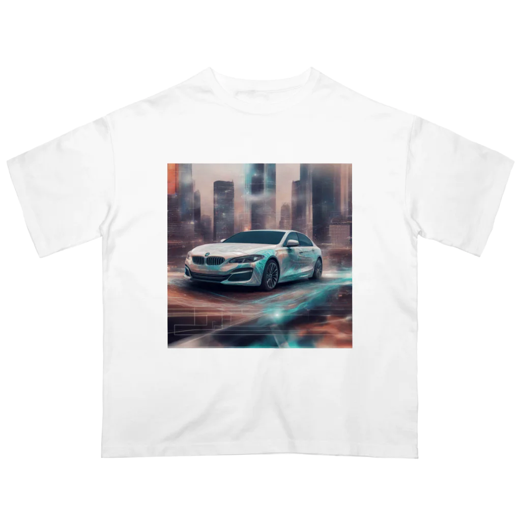 未来工房のAugmented Car Vision Oversized T-Shirt