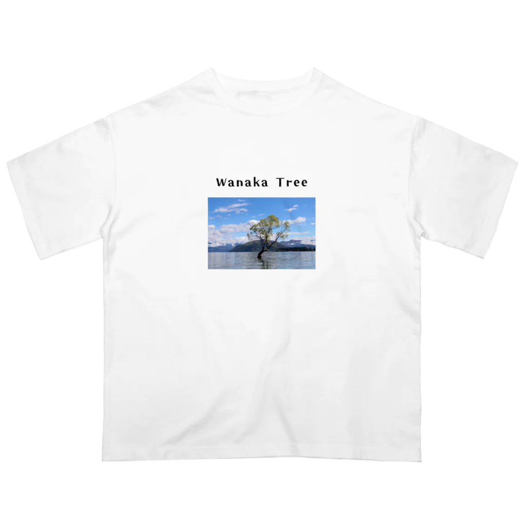 絶景の宝石箱のWanaka Tree〜自然の宝石箱:ニュージランドより〜 オーバーサイズTシャツ