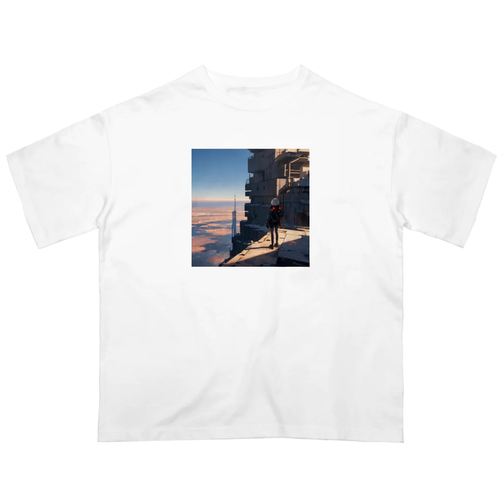 遺構探訪のセリオン遺城 オーバーサイズTシャツ