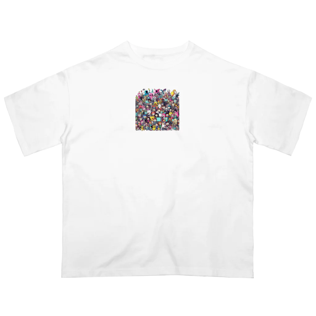 ryu_fashionの【架空アニメ】大集合シリーズ1 オーバーサイズTシャツ