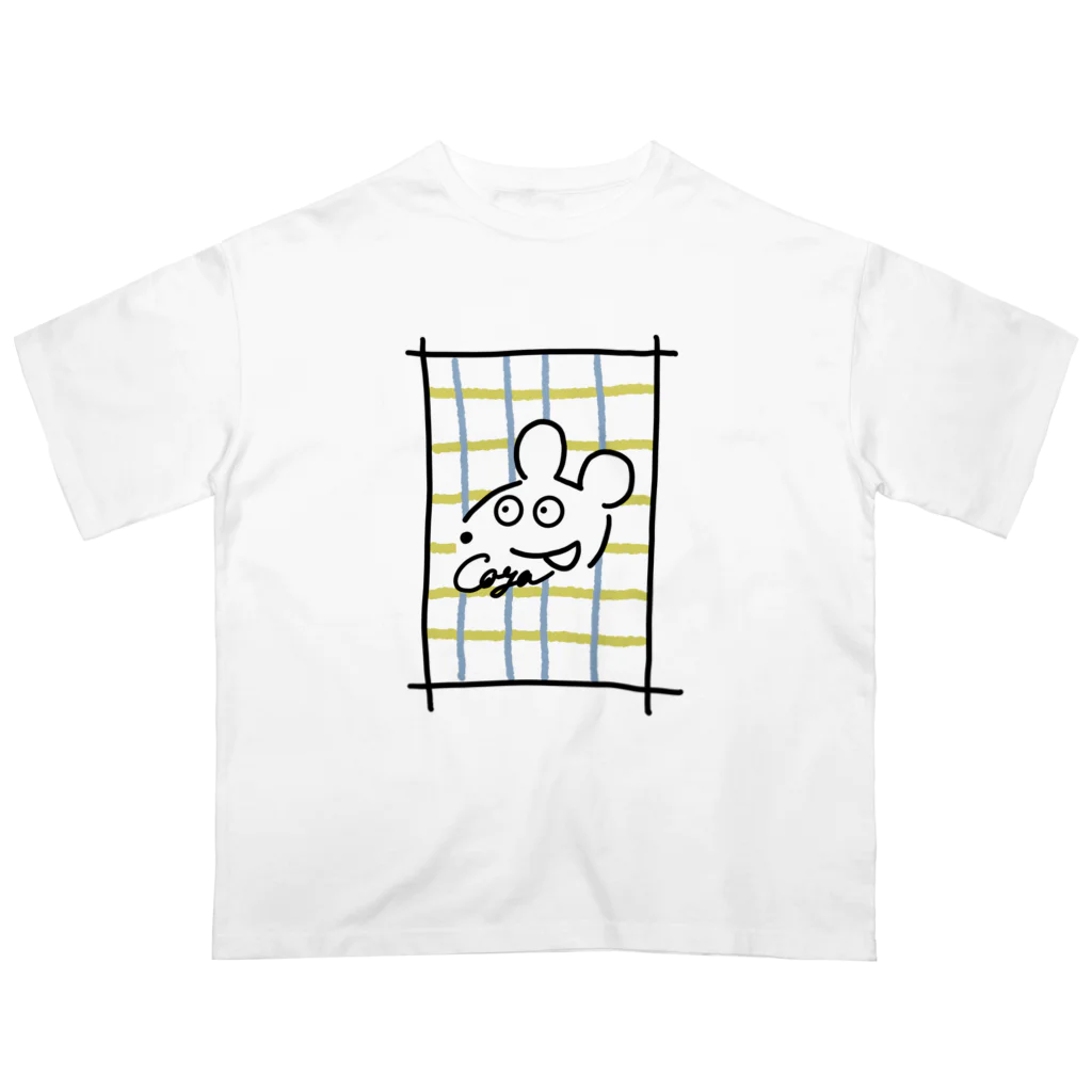 coyachi__のこやねずみ オーバーサイズTシャツ