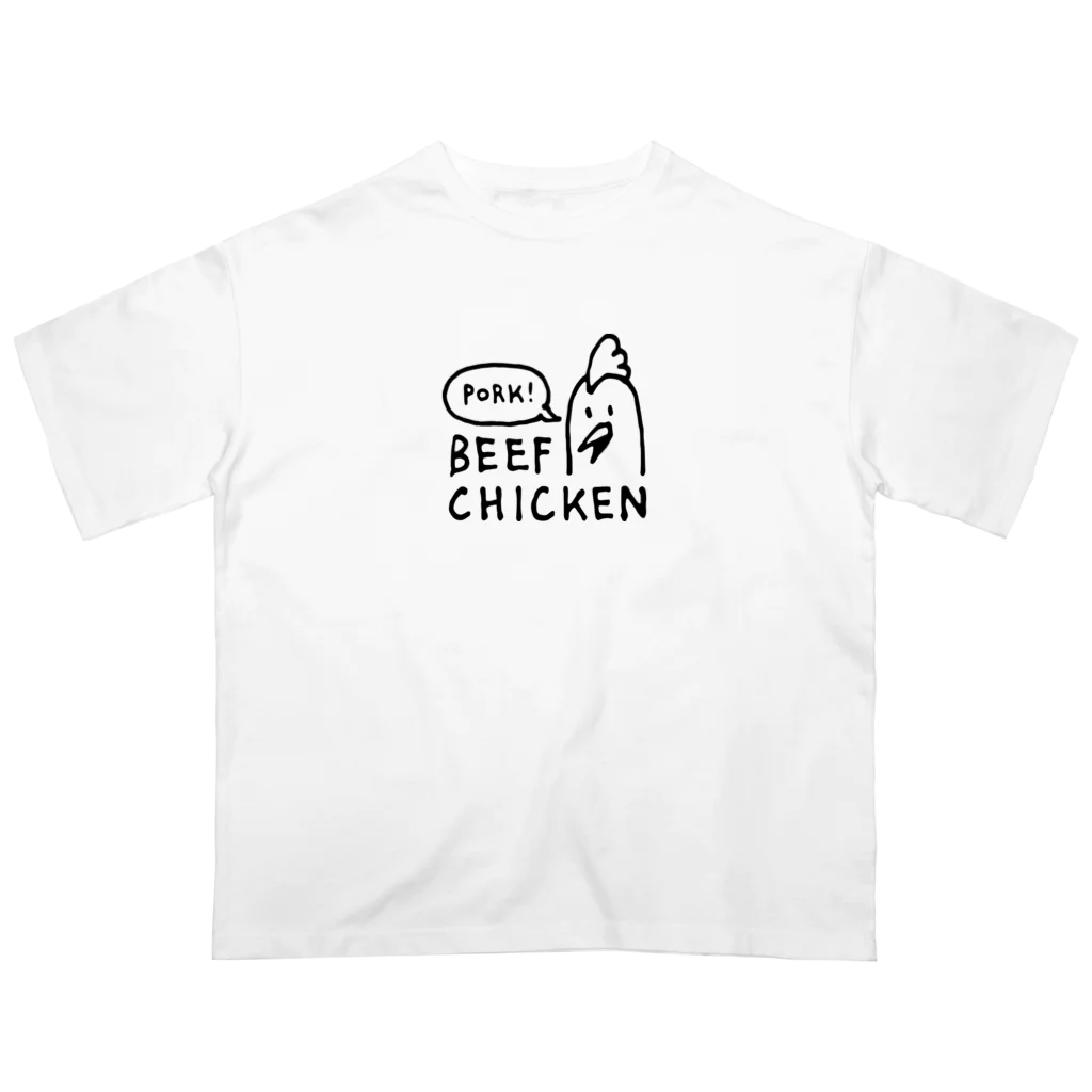 high-hiのBEEF CHICKEN Oversized T-Shirt