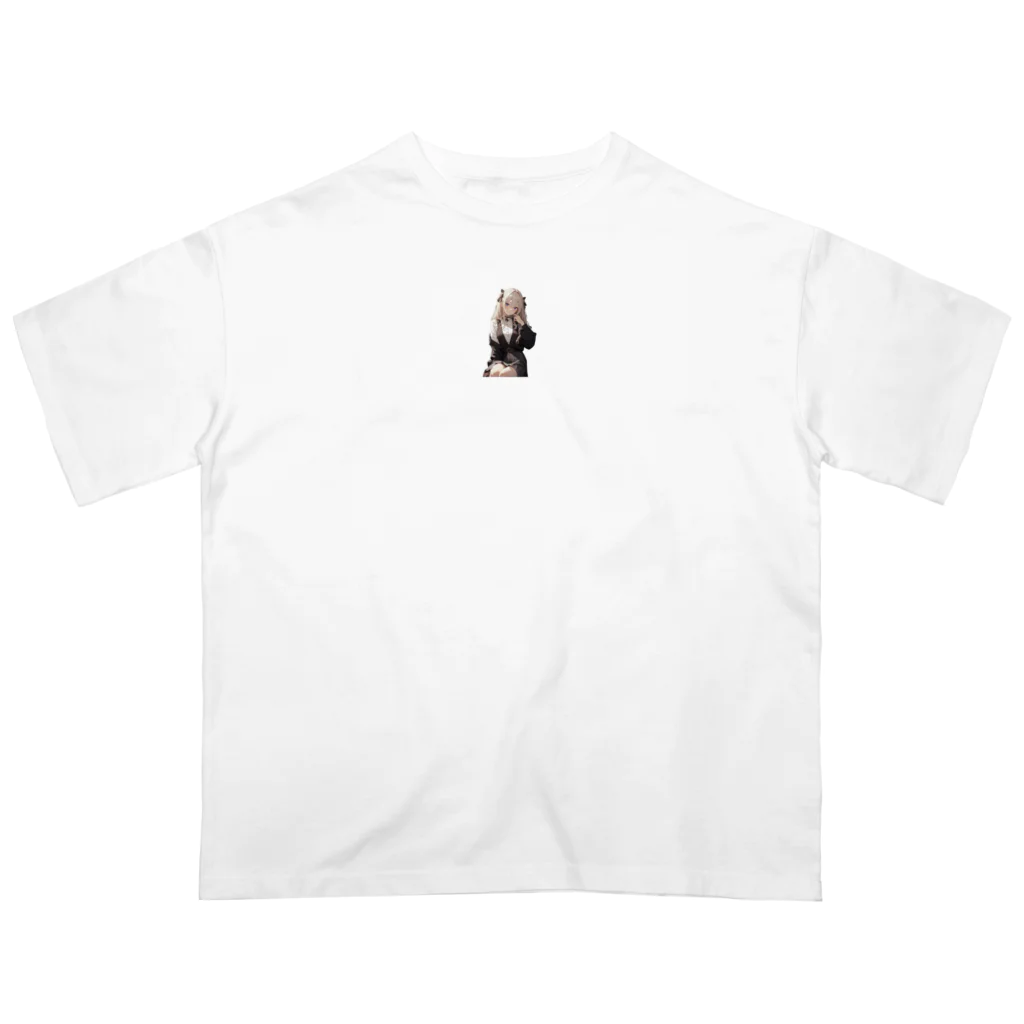 ビッグスマイルライフの金髪美女 Oversized T-Shirt