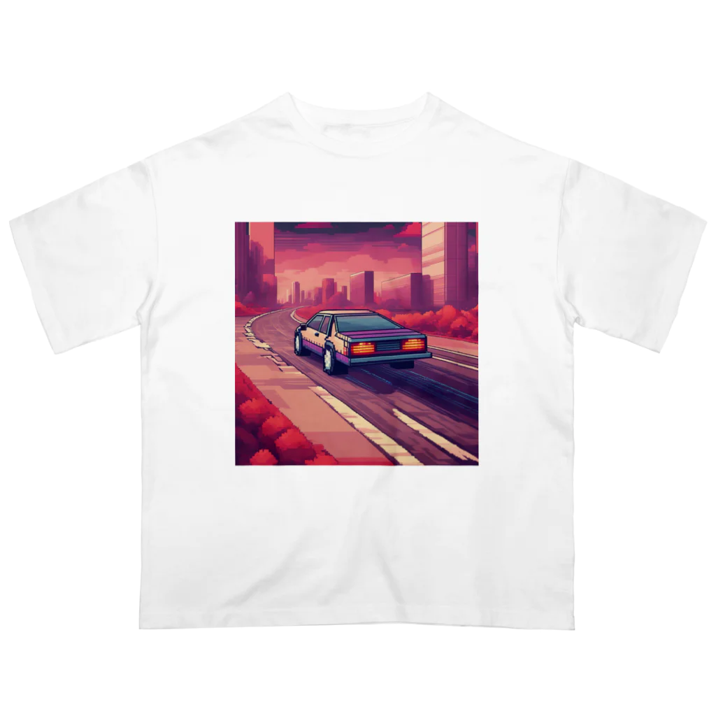 未来工房の8-bit オーバーサイズTシャツ