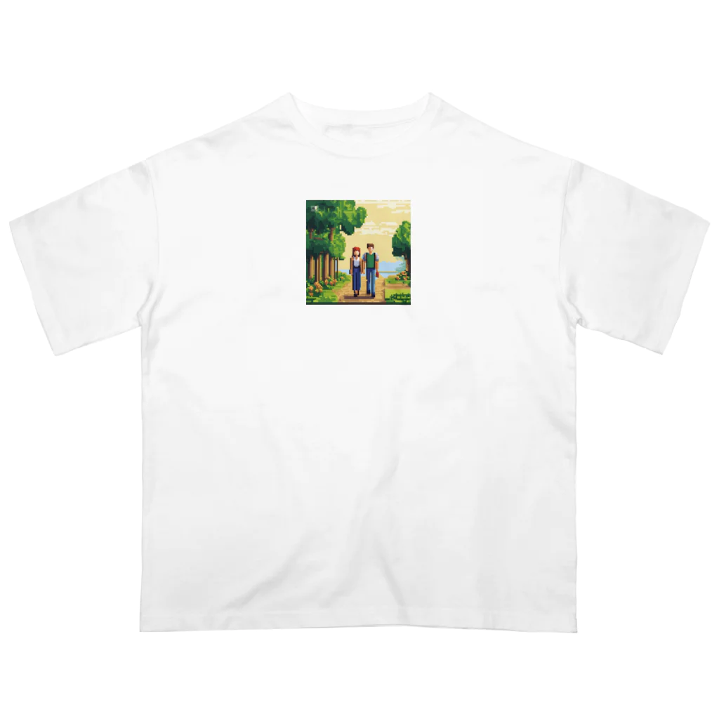 kichamanの散歩デート Oversized T-Shirt