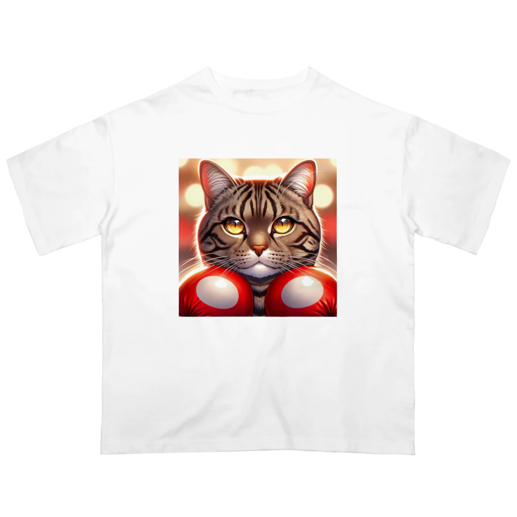 Super__Catのファイトキャット Oversized T-Shirt