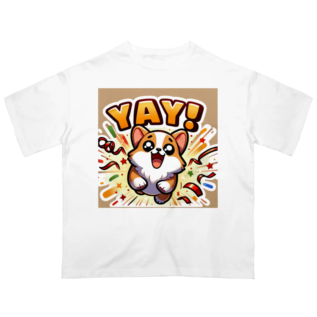 keikei5の超キュートな柴犬 Oversized T-Shirt