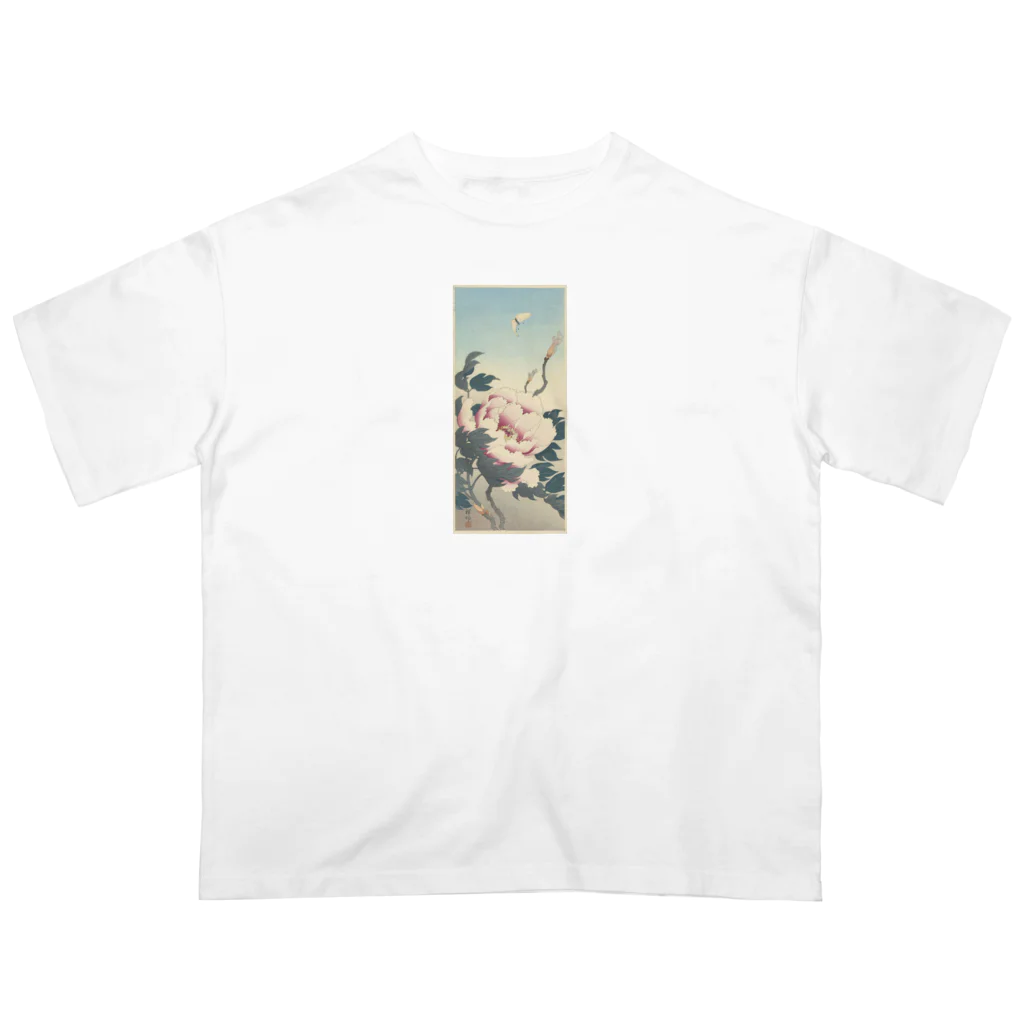 public2024の蝶と牡丹 (1925 - 1936) オーバーサイズTシャツ