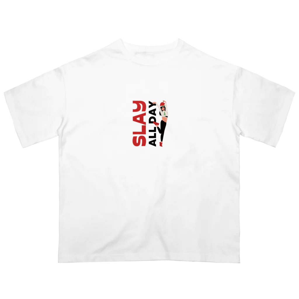 Persona-TechのSLAY ALL DAY オーバーサイズTシャツ