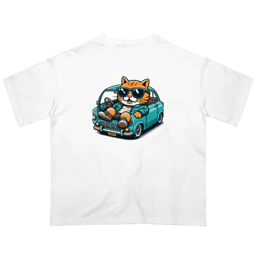 Kstyle44のデフォ猫グッズ オーバーサイズTシャツ