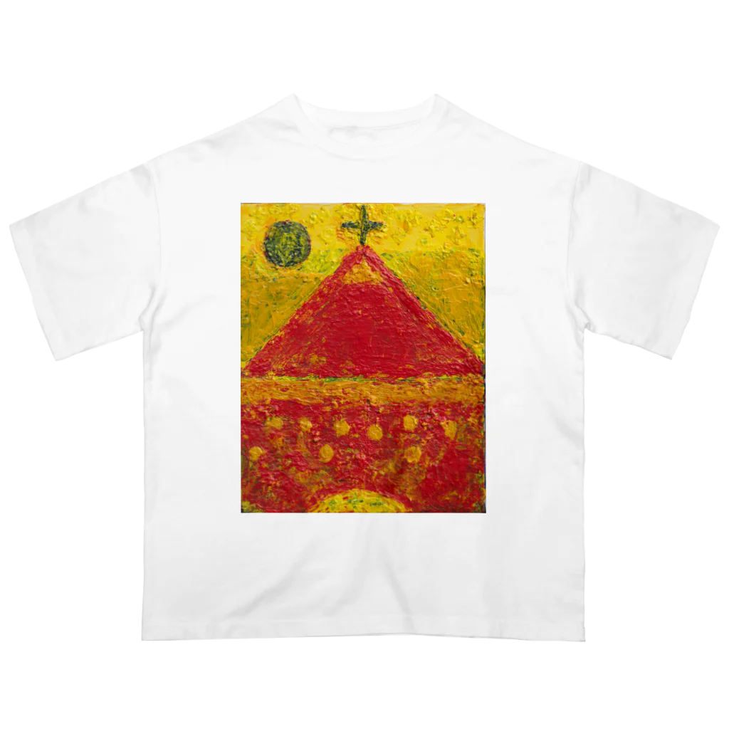 miyazaki_shinichiの平和への祈り　改 オーバーサイズTシャツ