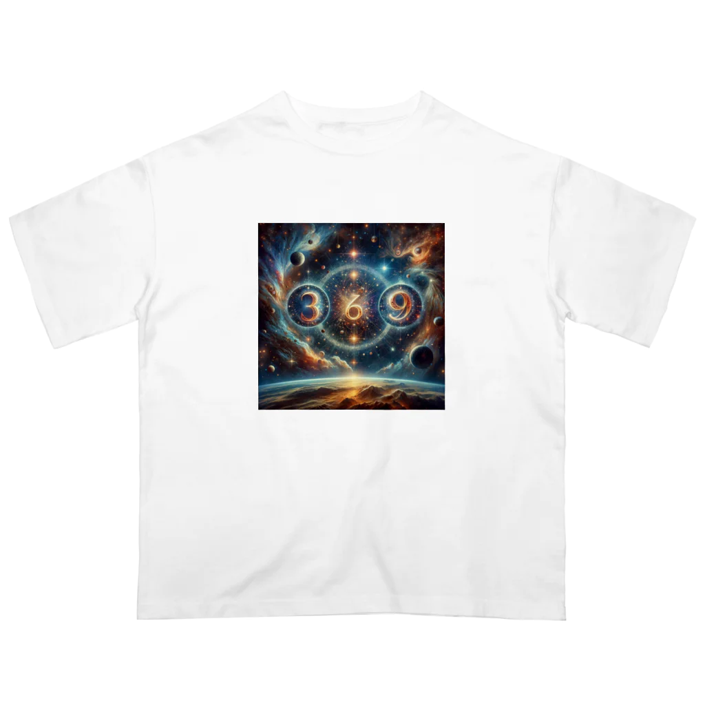 Super_Bluemoonの369＝宇宙の法則🎵 オーバーサイズTシャツ