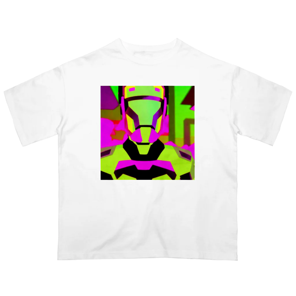 cyborg_dot_comのエナジードリンク好き男 Oversized T-Shirt