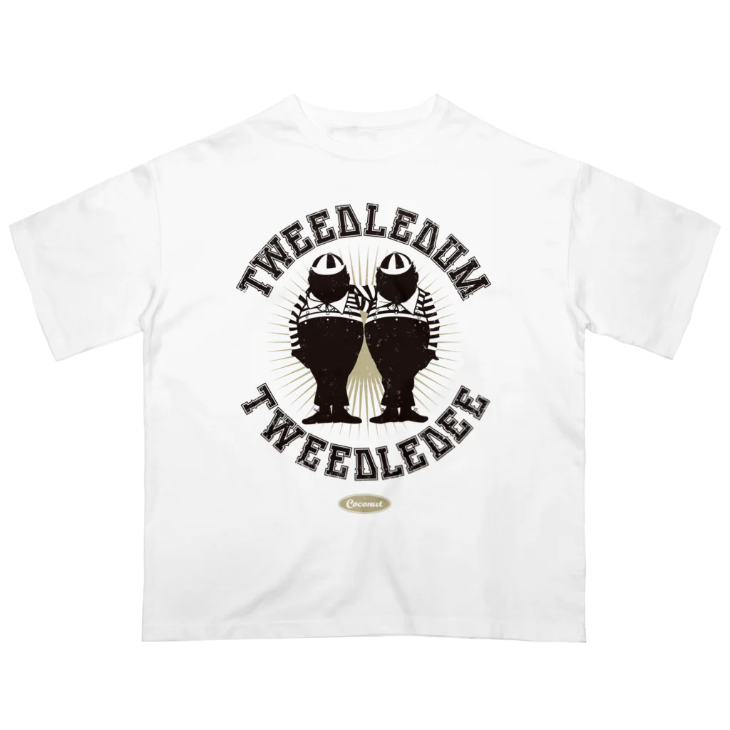 G-laboのTweedledum and Tweedledee オーバーサイズTシャツ