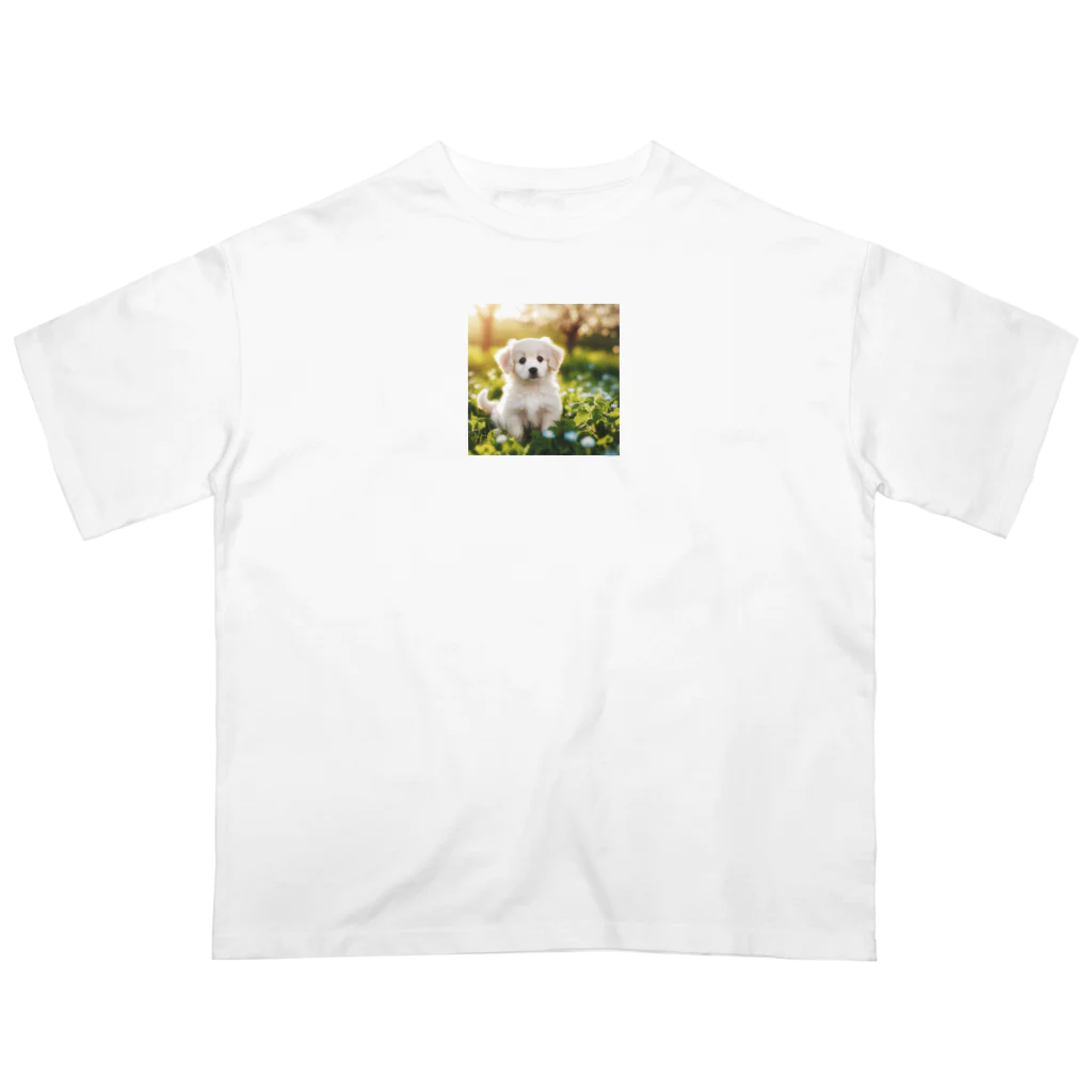 DOG SHOP🐕のふわふわワンちゃんグッズ オーバーサイズTシャツ