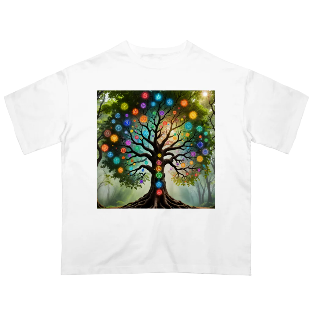 ChakraChicのChakraChic TREE オーバーサイズTシャツ