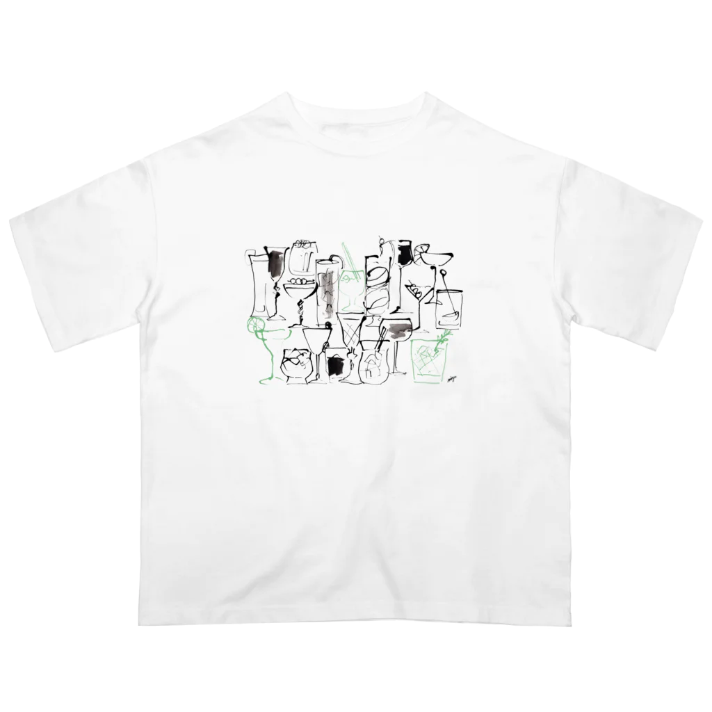 miyuki ohashi goods shopのDrinks オーバーサイズTシャツ