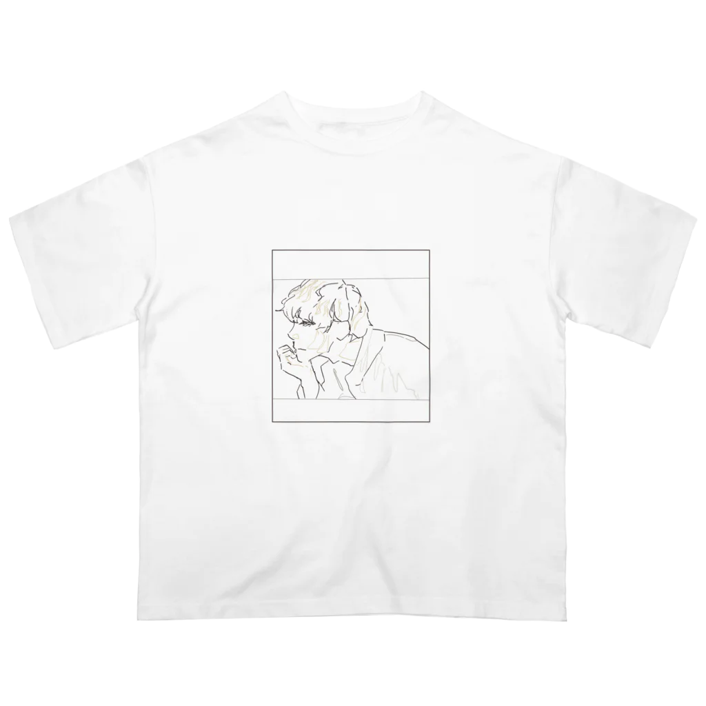 ha-rurururuのシンプル オーバーサイズTシャツ