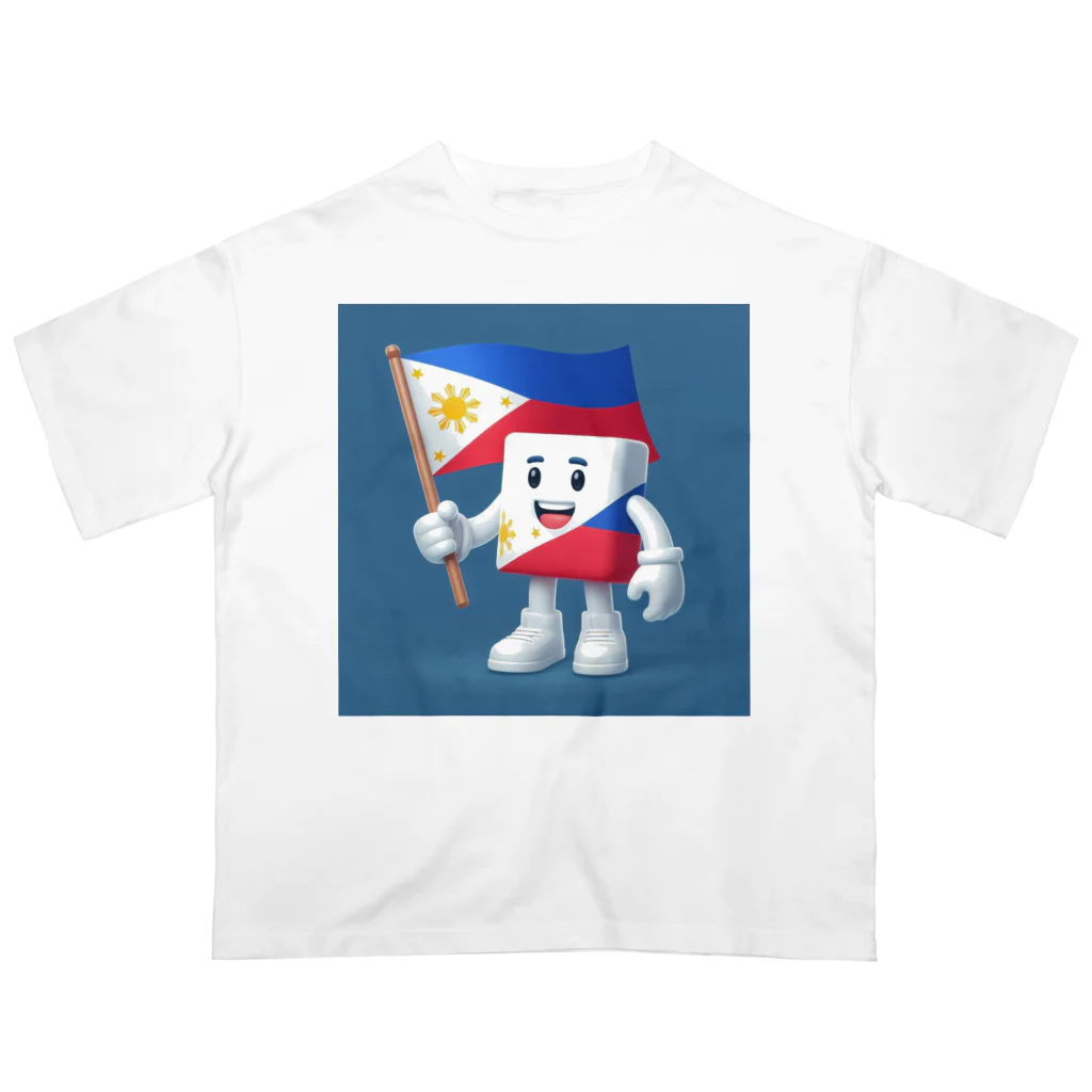 happiness_shopの２０２４　フィリピンキャラの決定版 オーバーサイズTシャツ