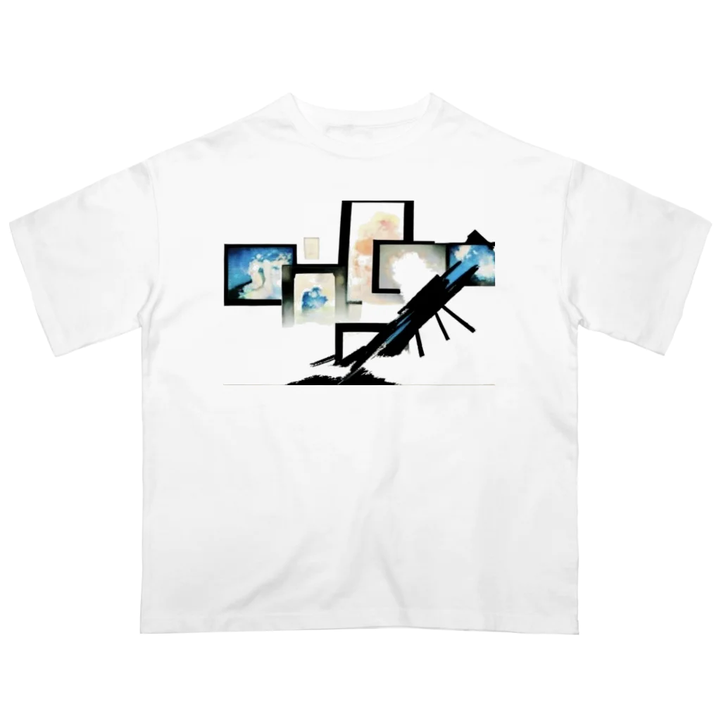 nejimakidori27のアートの魔法 Oversized T-Shirt