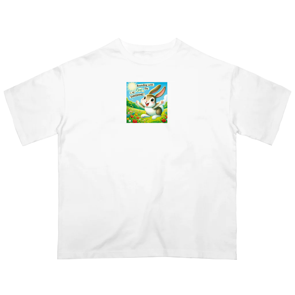 Yuya-Naganoの元気なウサギ オーバーサイズTシャツ