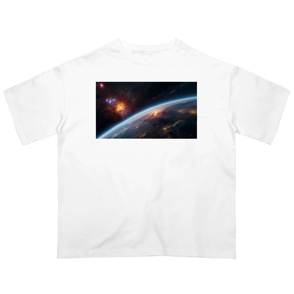 宇宙エネルギーガイドのthe Universe オーバーサイズTシャツ