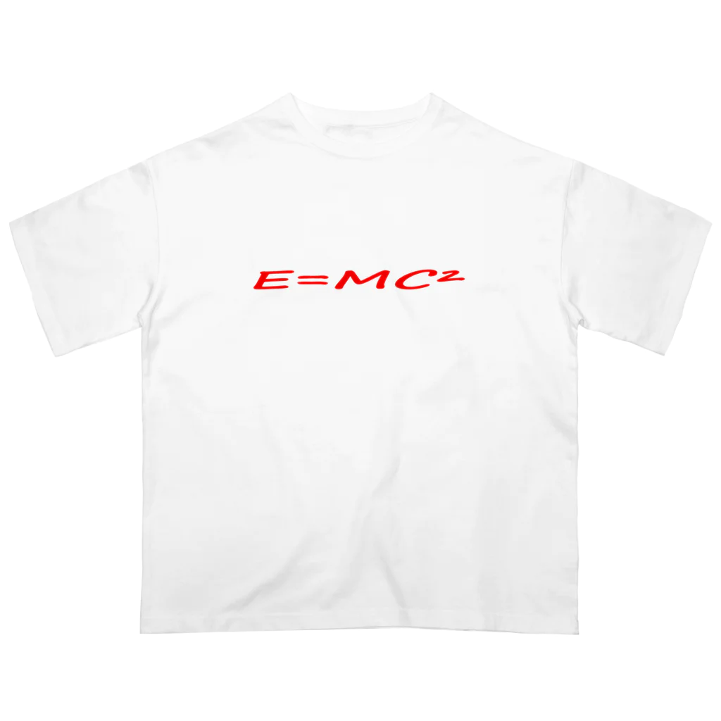 にゃんこ王子のにゃんこ王子 E=MC² オーバーサイズTシャツ