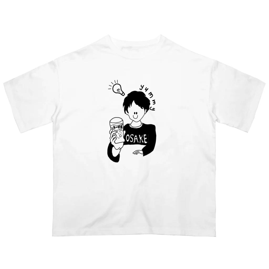 TOMASTOMASのOSAKE！トーマス！yummy！ オーバーサイズTシャツ