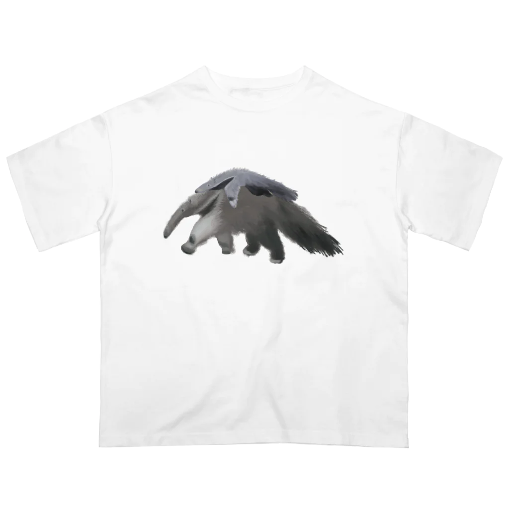 うじゃうじゃのおんぶオオアリクイ Oversized T-Shirt