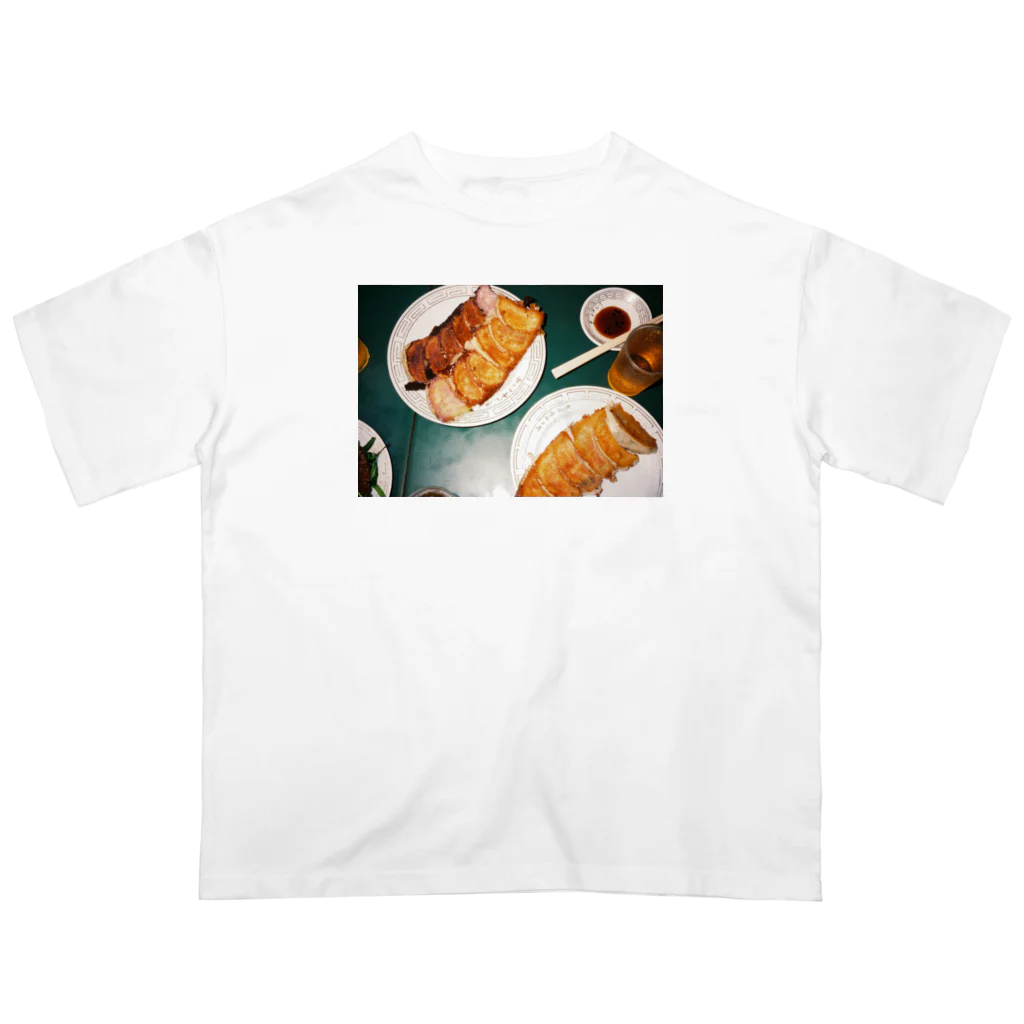 nyanyacoの愛してやまない餃子 オーバーサイズTシャツ