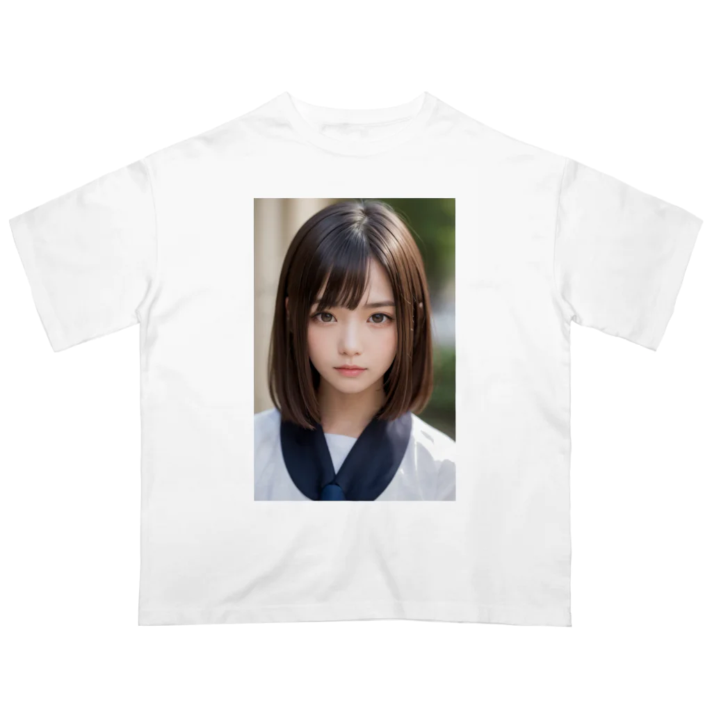 アニメイトのAI美女collection Oversized T-Shirt