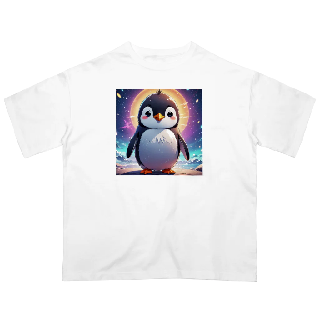A－spphireのキュートペンギン オーバーサイズTシャツ