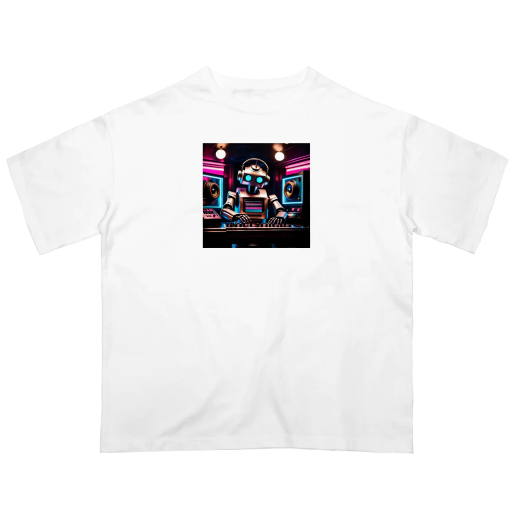 パワドラのDJロボット1 Oversized T-Shirt