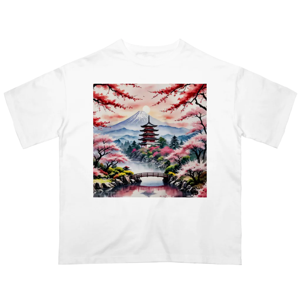 m-mike007の日本の風景 Oversized T-Shirt