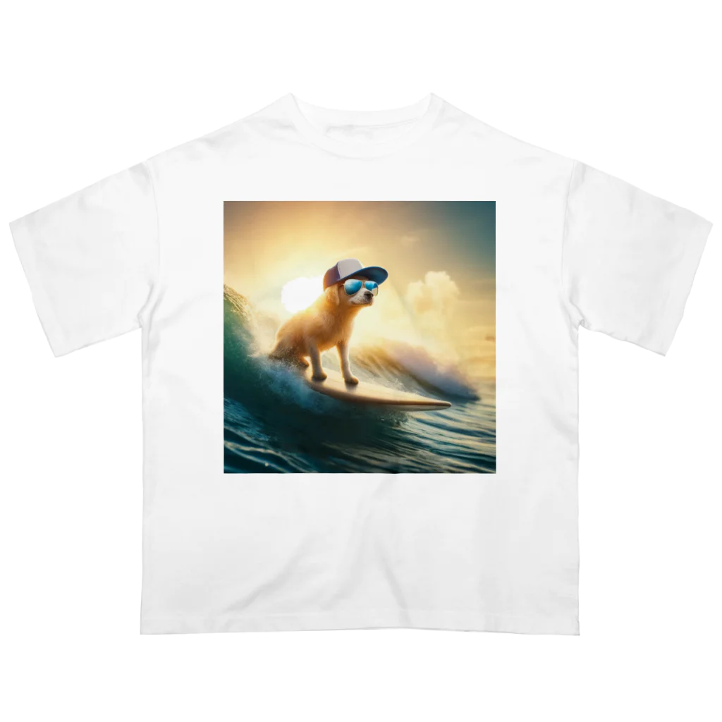 キャップ犬専門店のキャップ犬17 Oversized T-Shirt