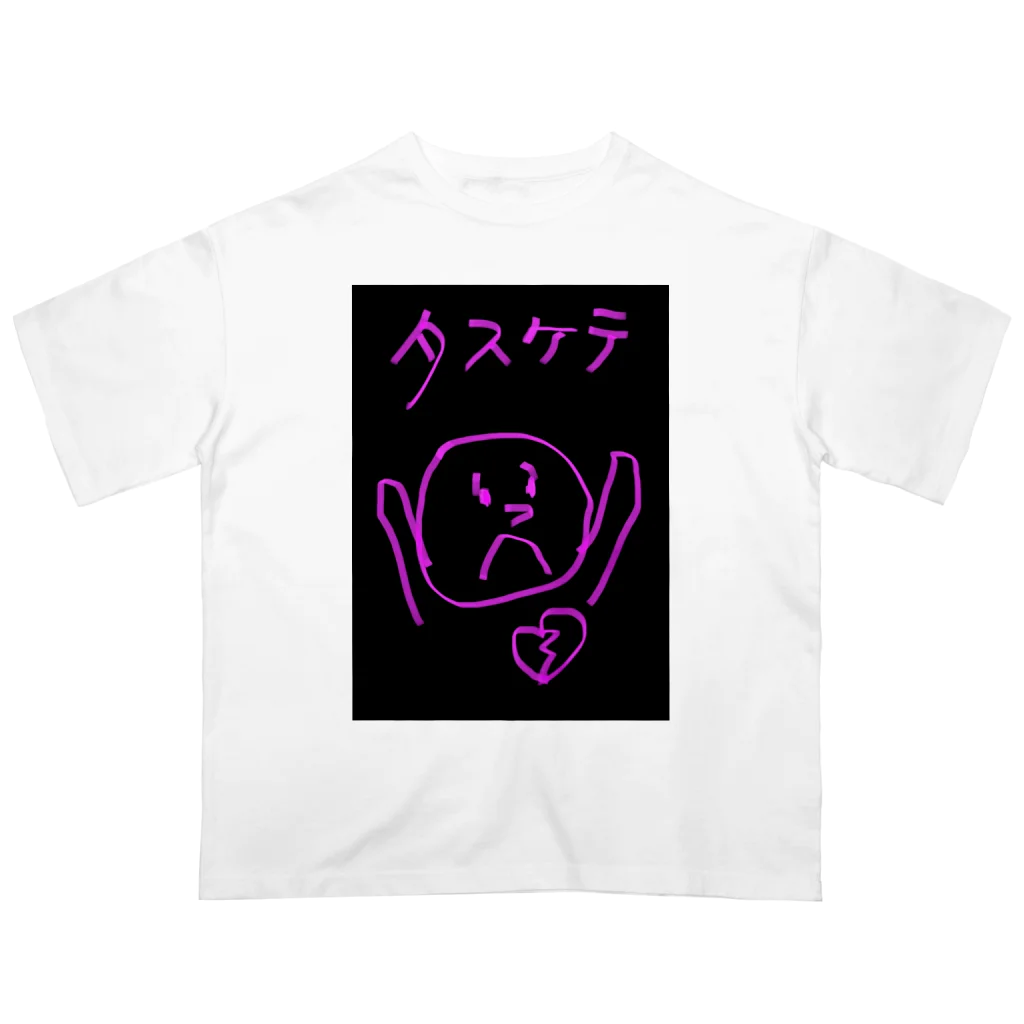 shabadabakayouのタスケテくん オーバーサイズTシャツ