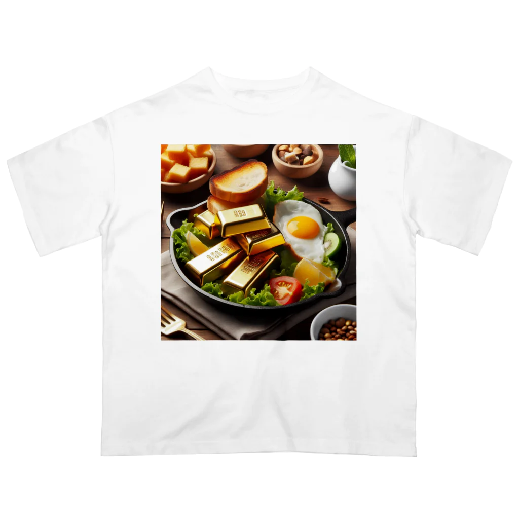 七太郎印のあさごはん オーバーサイズTシャツ