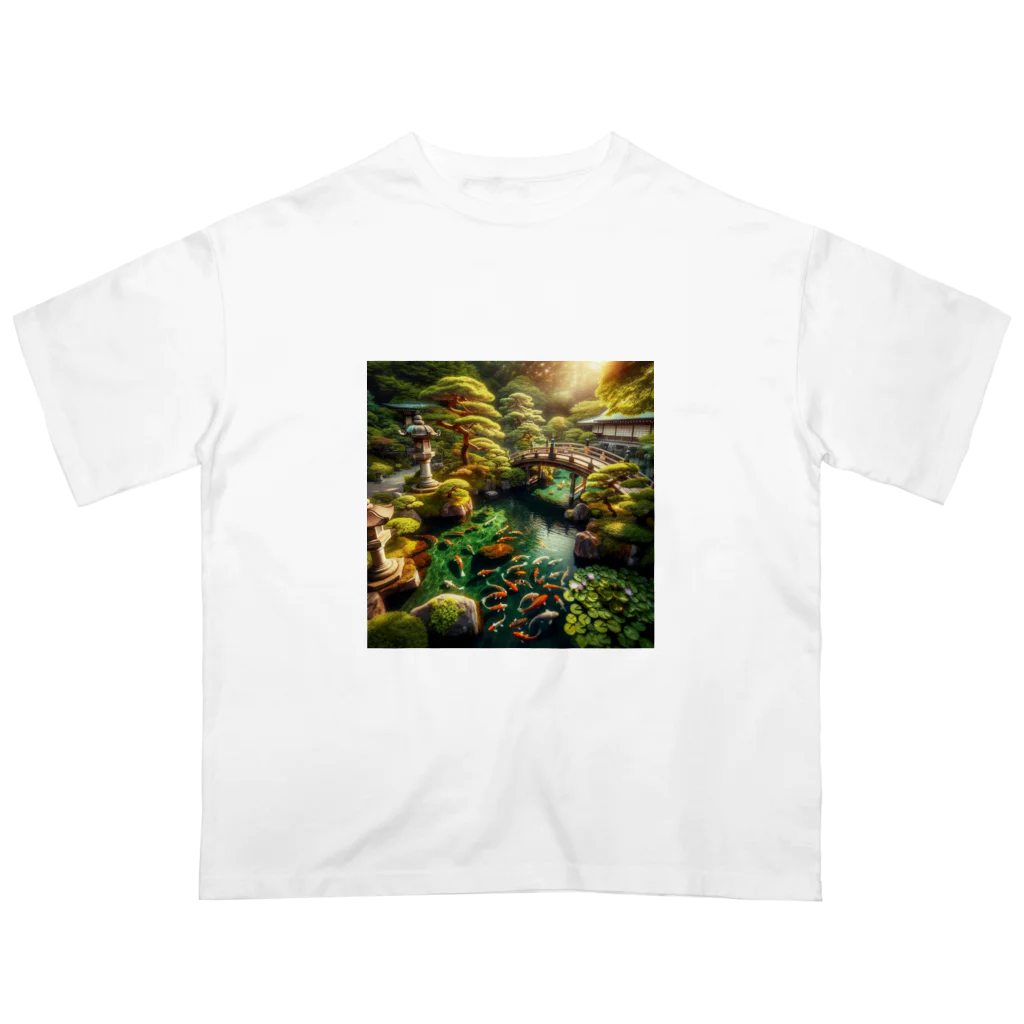 慧海/EKKAIの日本庭園by慧海 オーバーサイズTシャツ
