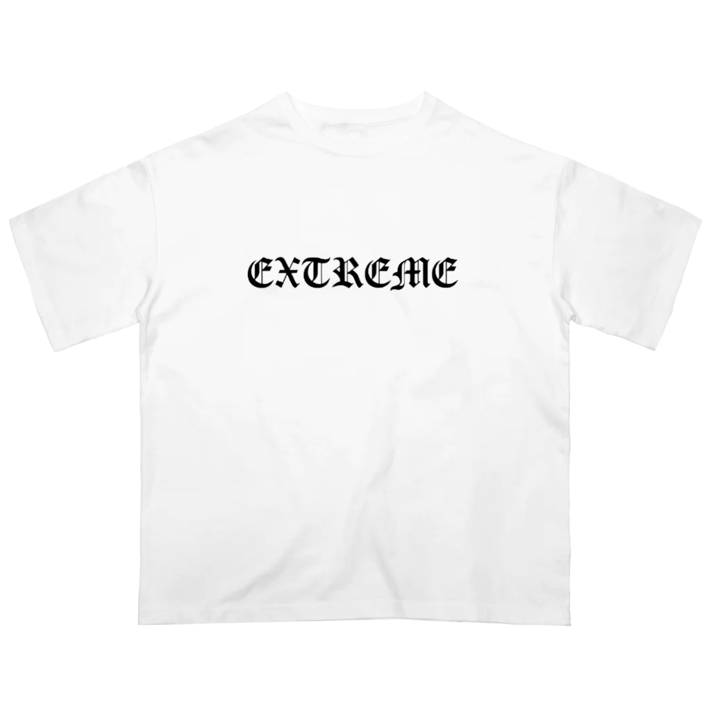 EXTREMEのEXTREME 黒文字 オーバーサイズTシャツ