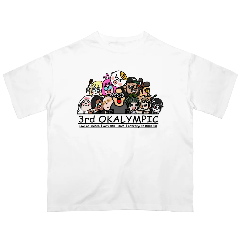 「岡様帝国」愛すべきグッズどもの3rd オカリンピック オーバーサイズTシャツ