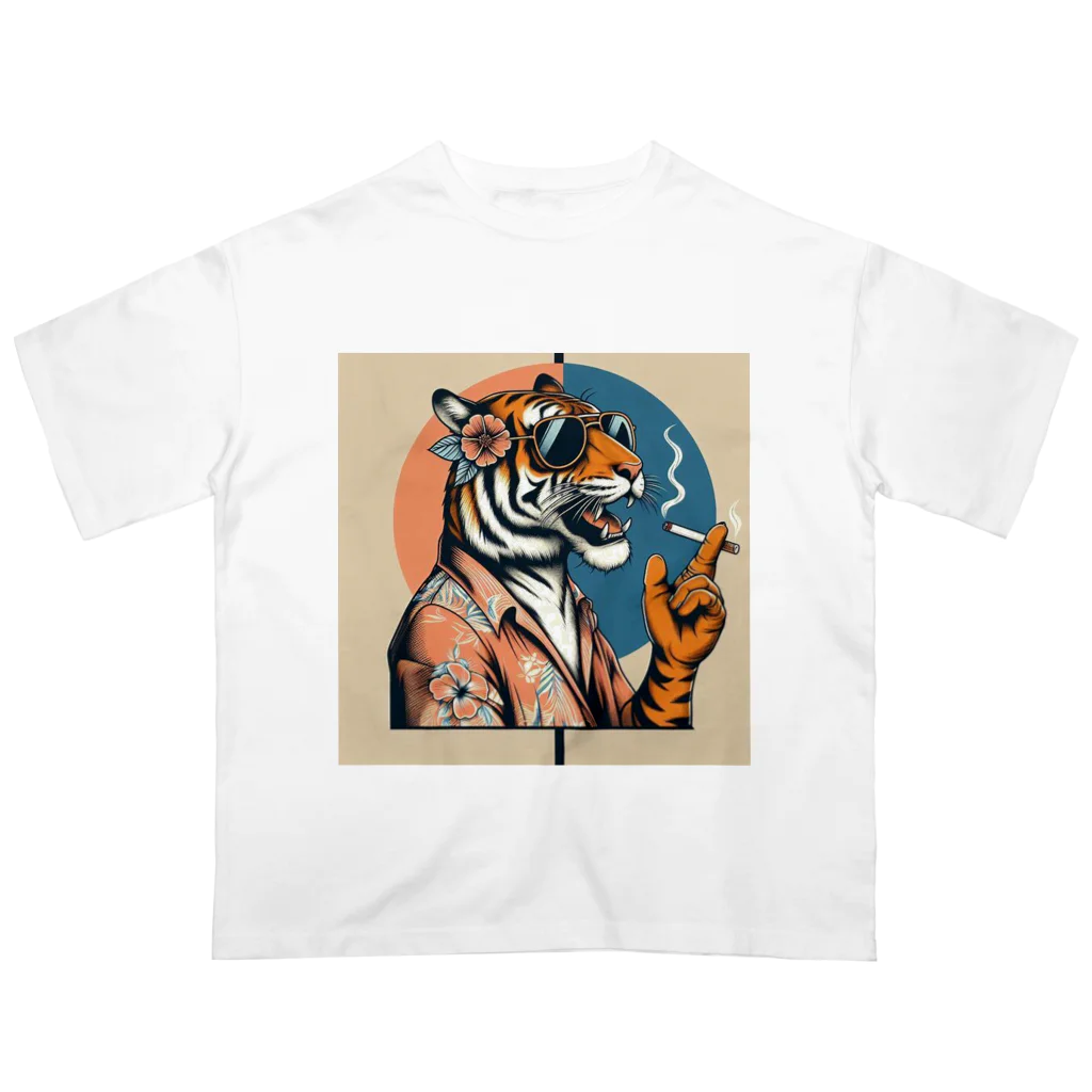 ビギニングストアのTIGER オーバーサイズTシャツ