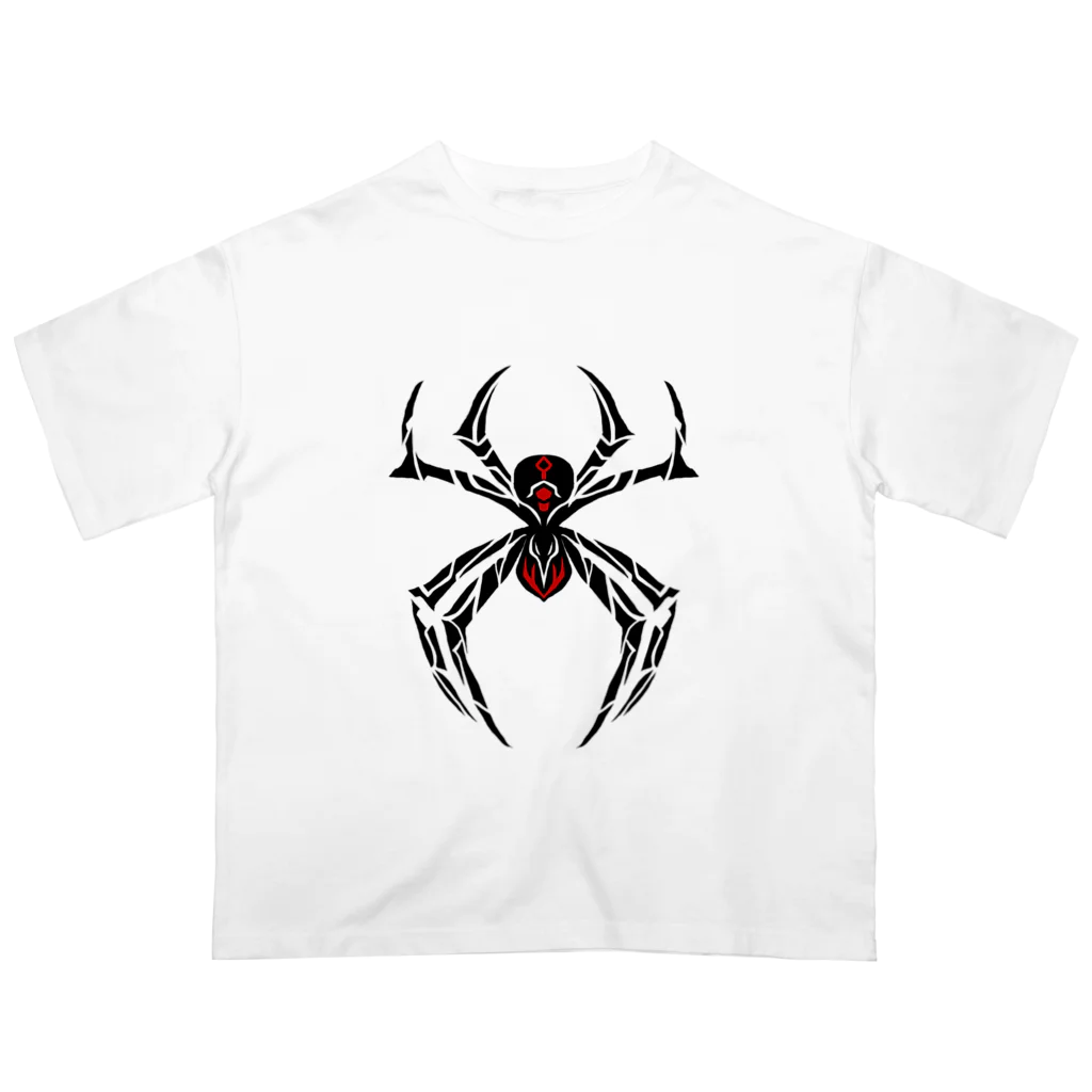 UnholyAyakaのBlack Widow By Unholy Nonneizz オーバーサイズTシャツ