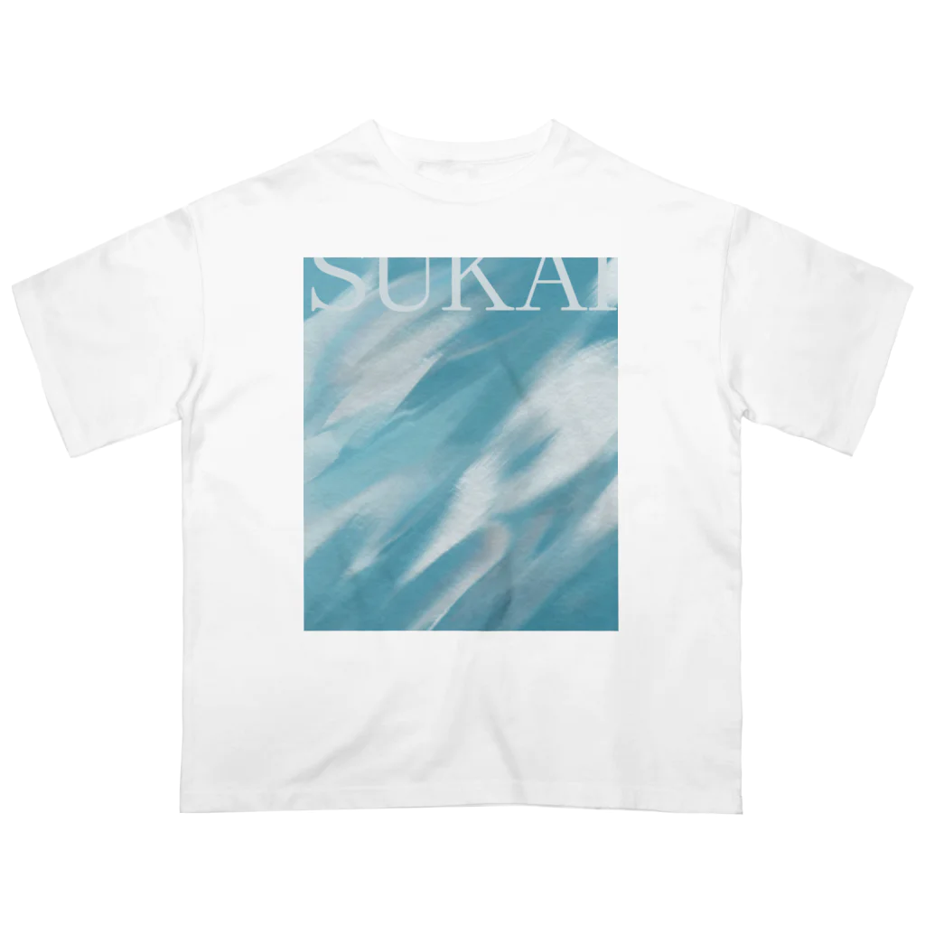 納豆ごはんのSUKAI オーバーサイズTシャツ