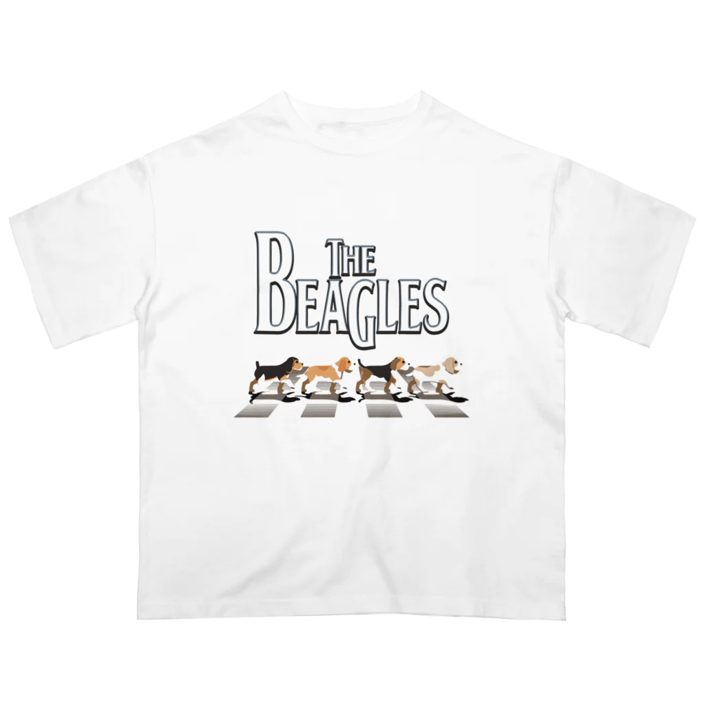 alonerbgのビーグルス ビーグル犬 面白い ビーグル愛好家に トレーナー Oversized T-Shirt