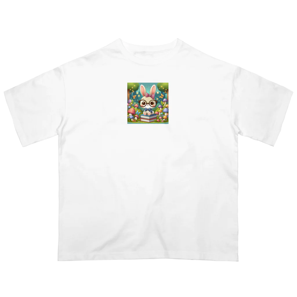 denyo dreamのウサギのアマリリス Oversized T-Shirt