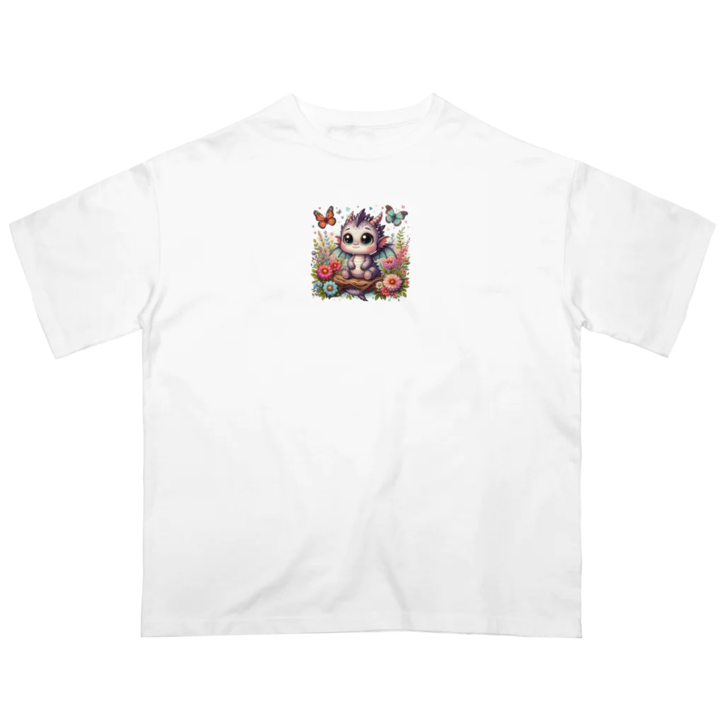 正龍のCute3龍我ryuga Oversized T-Shirt