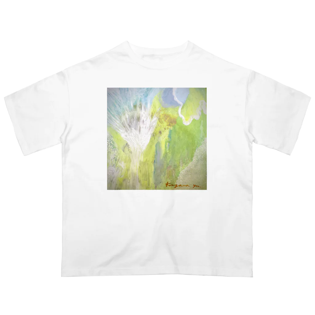 kirokokeshiの氷の世界に桜が咲く Oversized T-Shirt