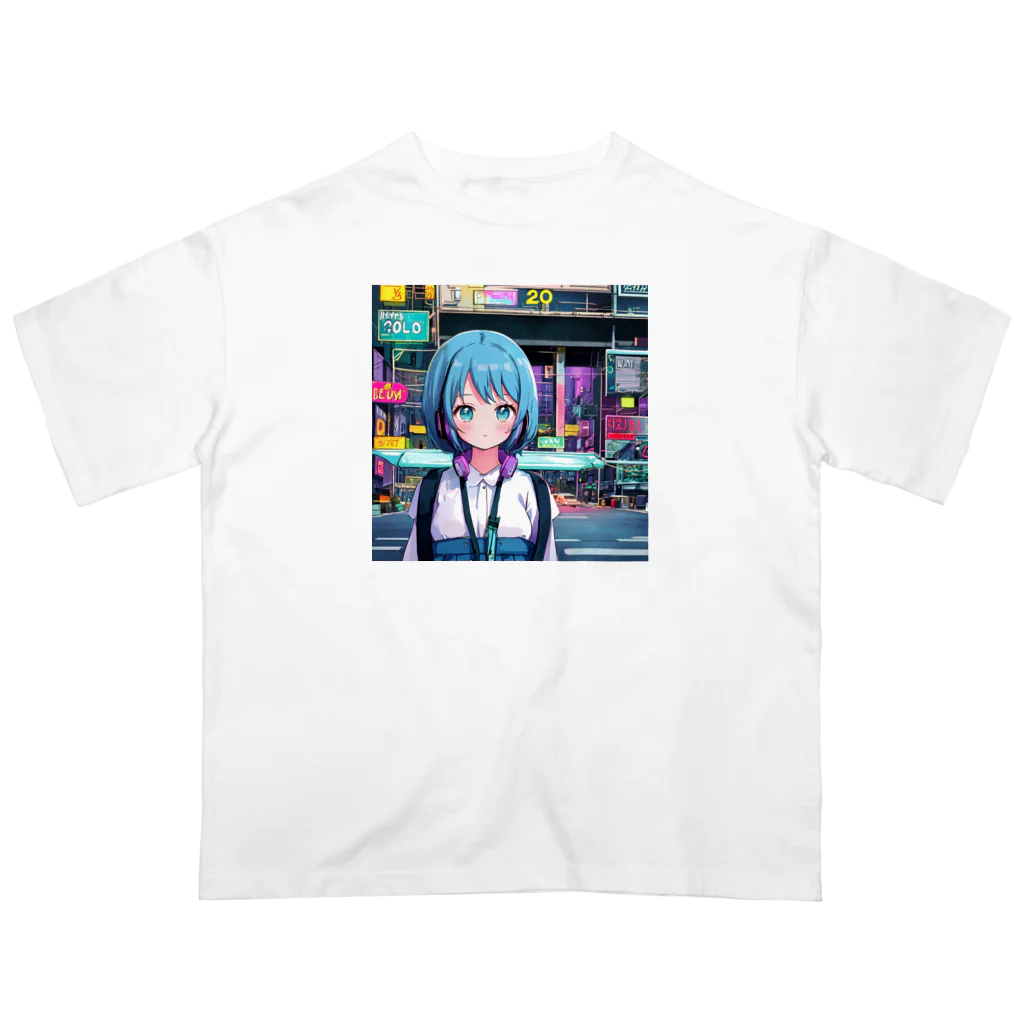 kotoha416 Music OFFICIAL GOODSのAozuki│アオヅキ Oversized T-Shirt