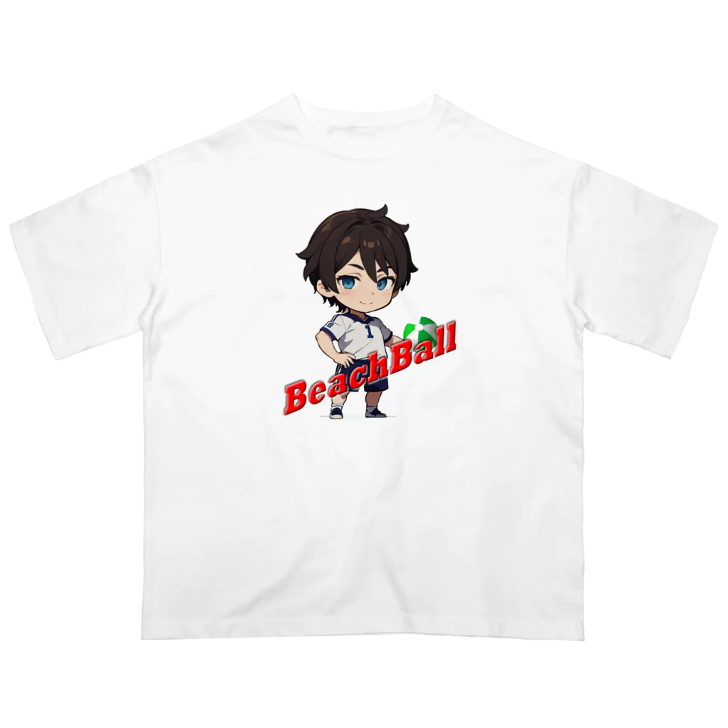 NexDreamのビーチボールバレー（男子Ⅰ） オーバーサイズTシャツ