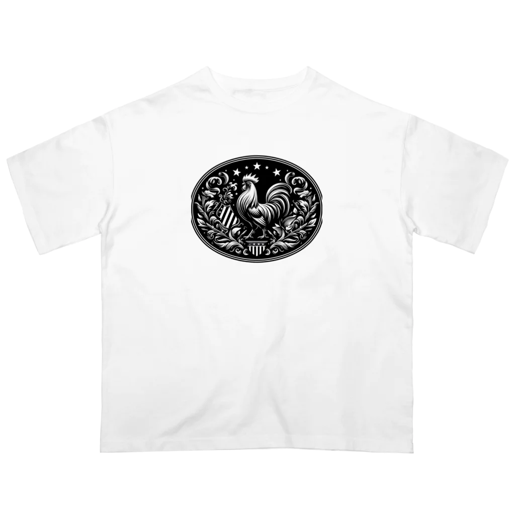 Sergeant-CluckのFirst Northern Area Special Forces：第一北部方面特殊部隊 Oversized T-Shirt